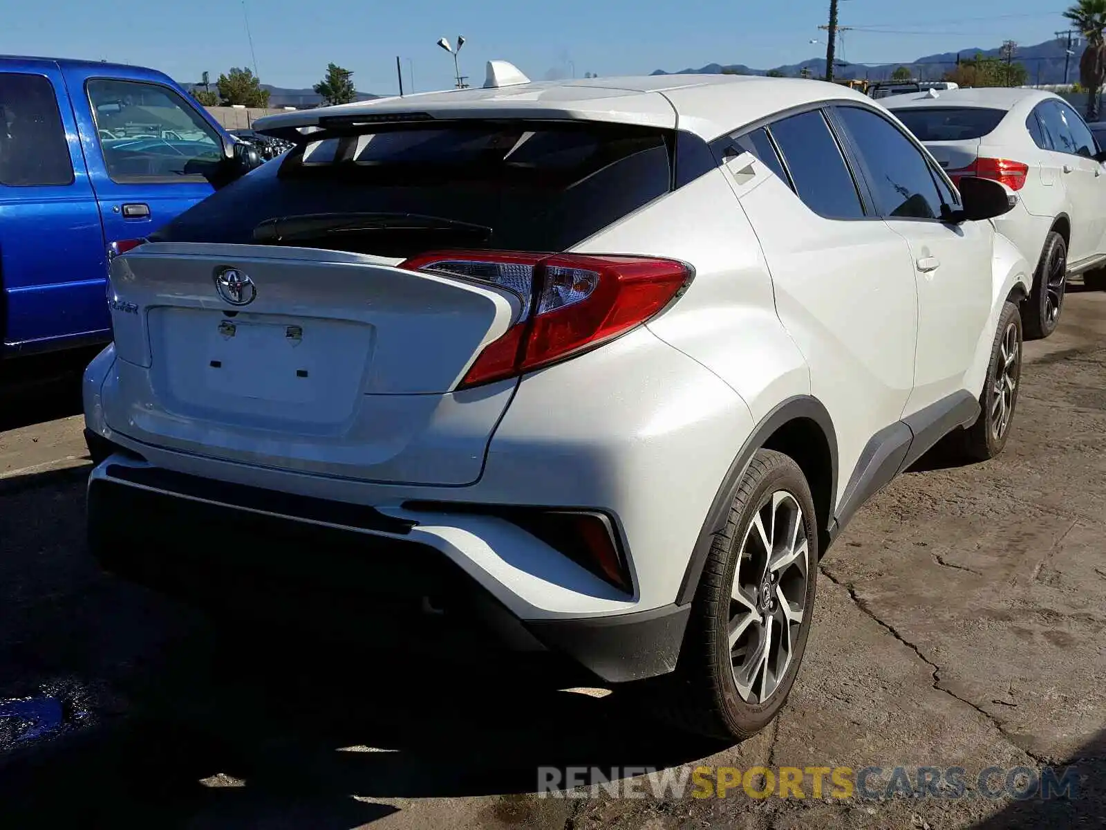 4 Photograph of a damaged car JTNKHMBX9K1044056 TOYOTA C-HR 2019