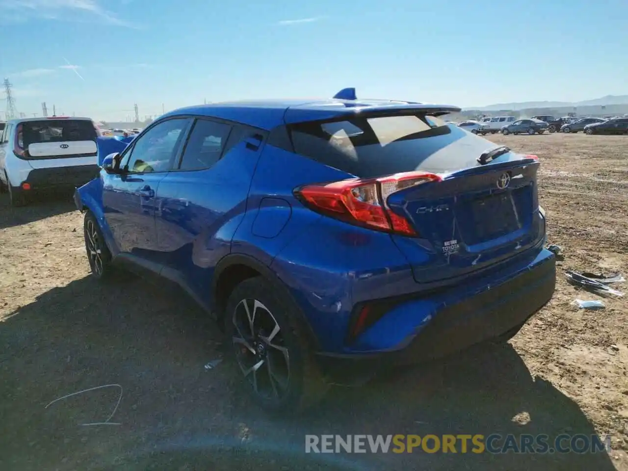 3 Photograph of a damaged car JTNKHMBX9K1046289 TOYOTA C-HR 2019