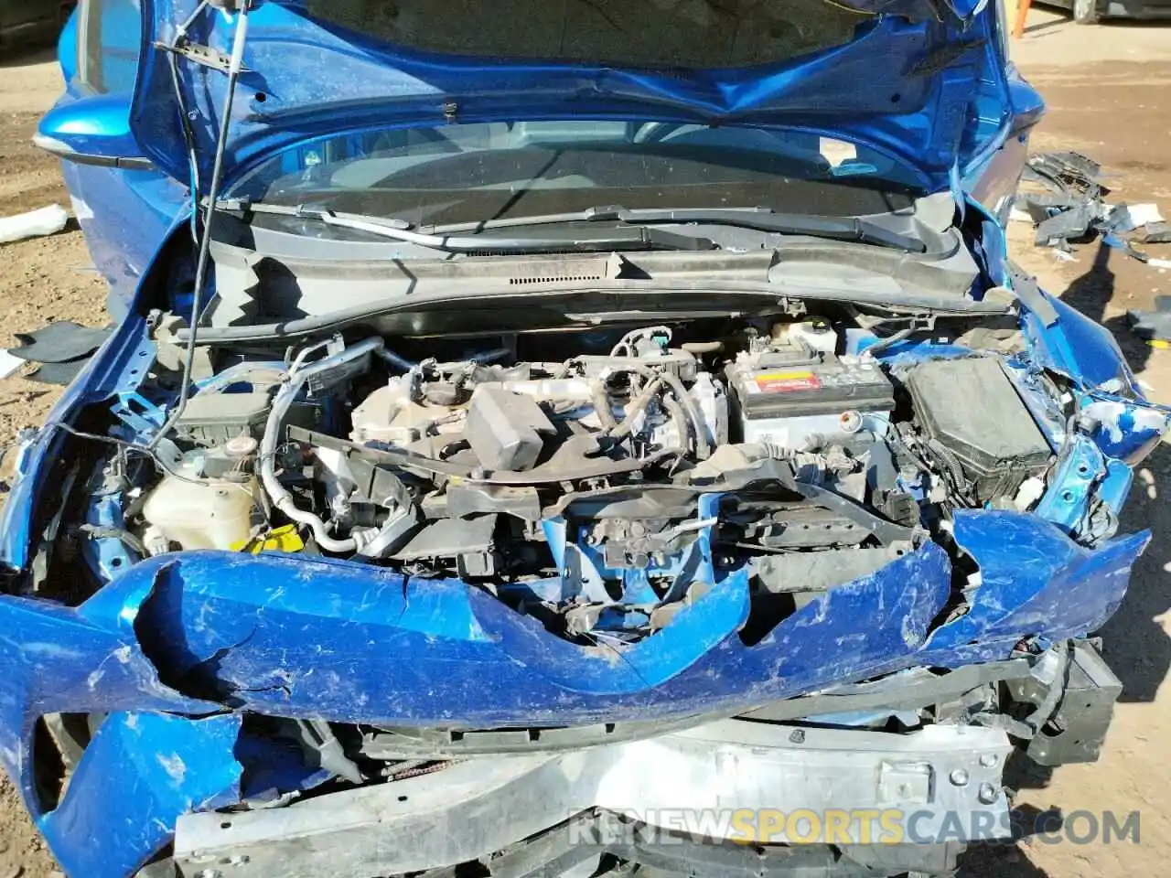 7 Photograph of a damaged car JTNKHMBX9K1046289 TOYOTA C-HR 2019