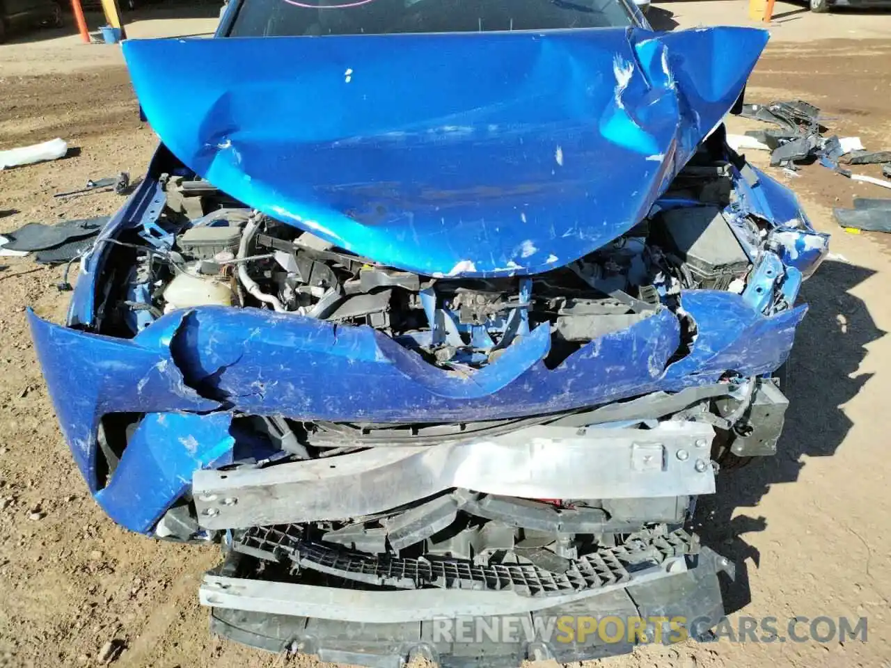 9 Фотография поврежденного автомобиля JTNKHMBX9K1046289 TOYOTA C-HR 2019