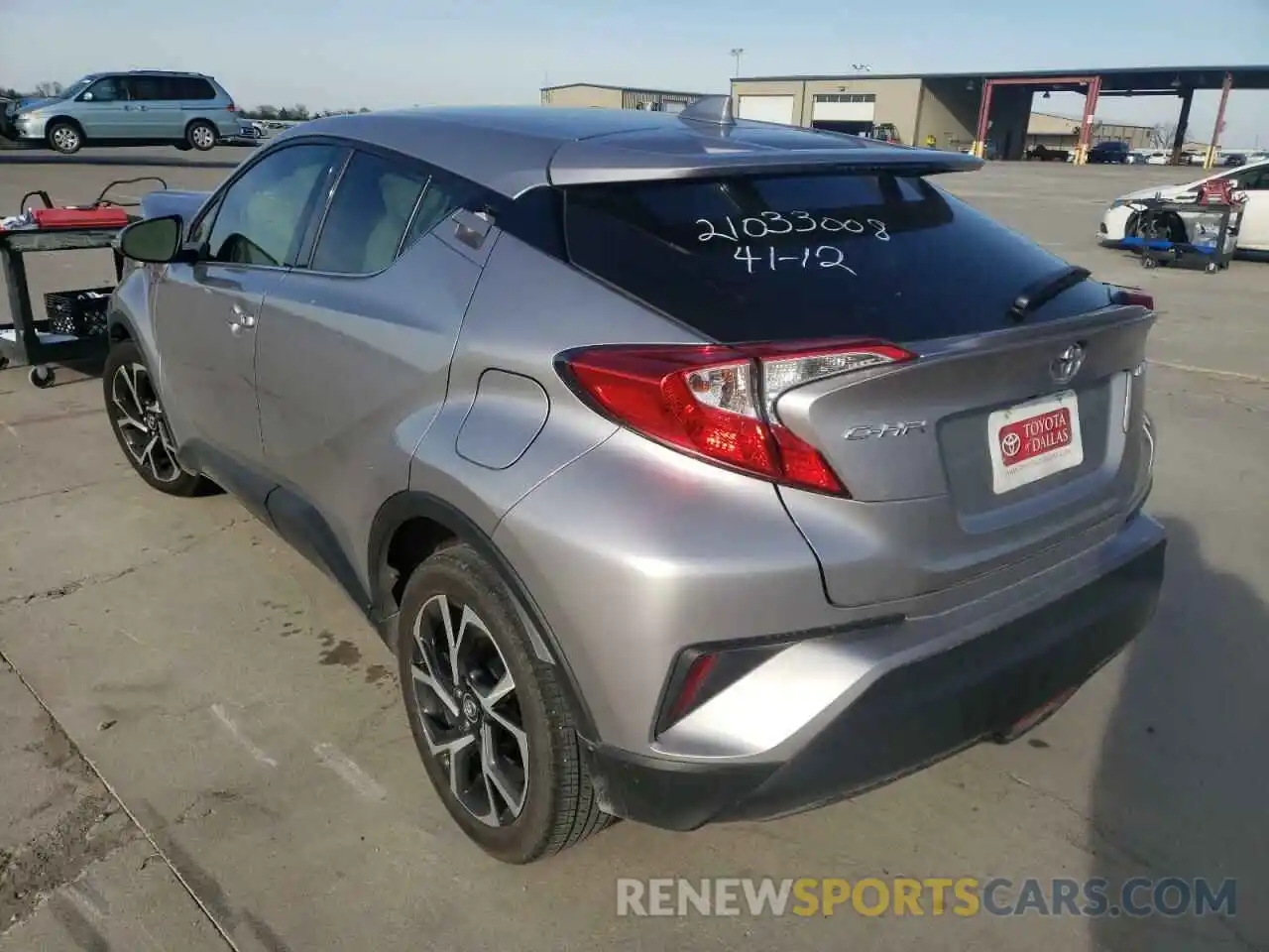 3 Photograph of a damaged car JTNKHMBX9K1046390 TOYOTA C-HR 2019