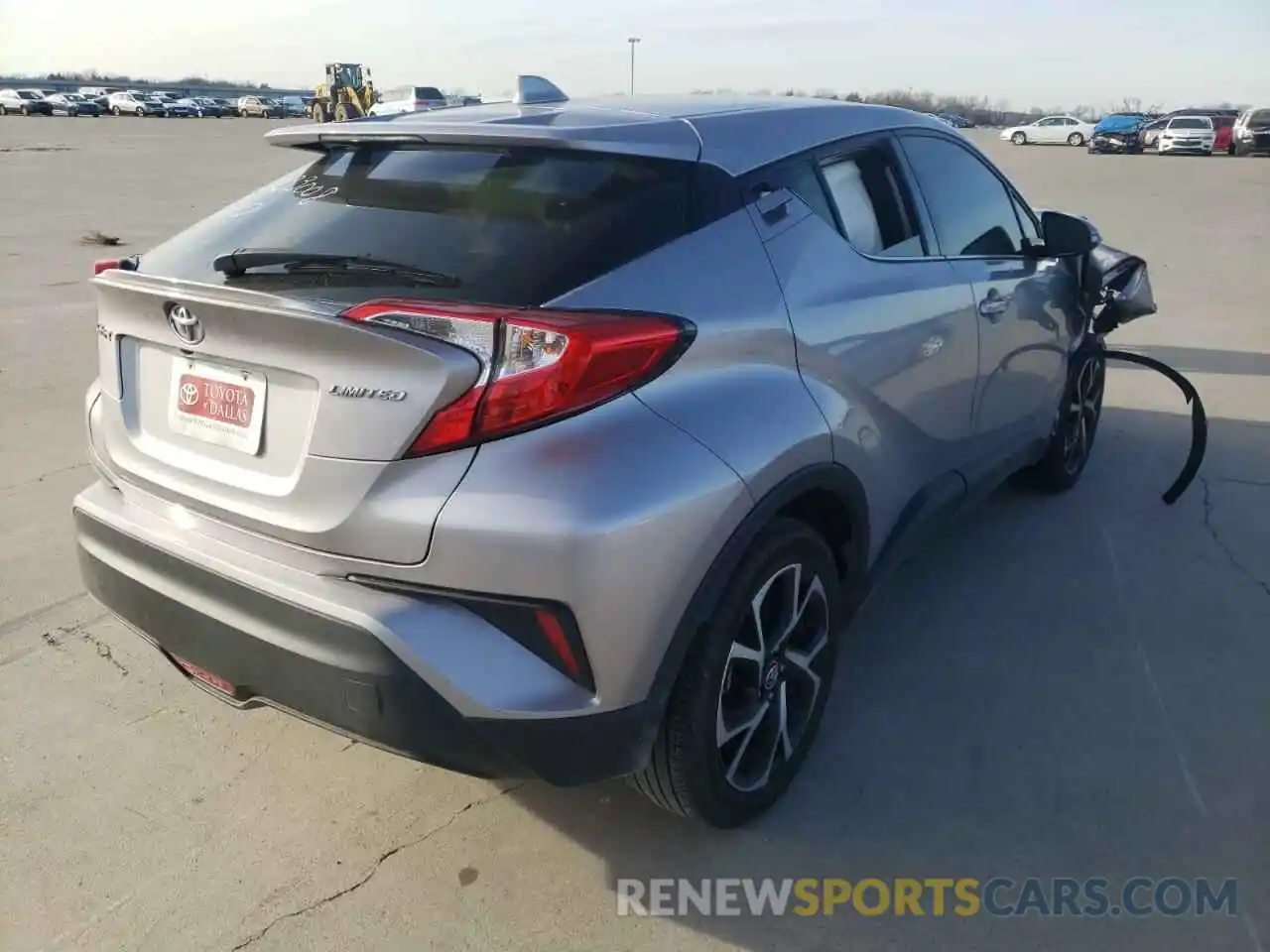 4 Photograph of a damaged car JTNKHMBX9K1046390 TOYOTA C-HR 2019