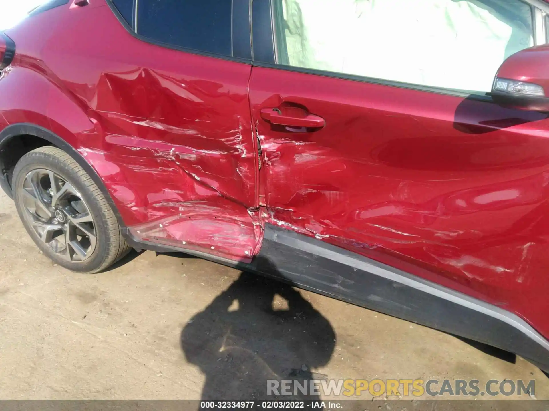 6 Photograph of a damaged car JTNKHMBX9K1046521 TOYOTA C-HR 2019