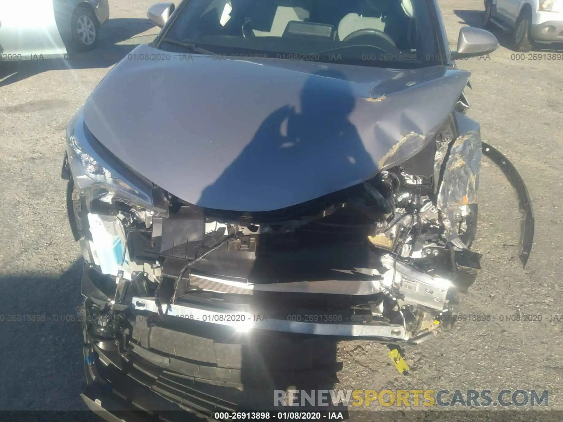 6 Photograph of a damaged car JTNKHMBX9K1048592 TOYOTA C-HR 2019