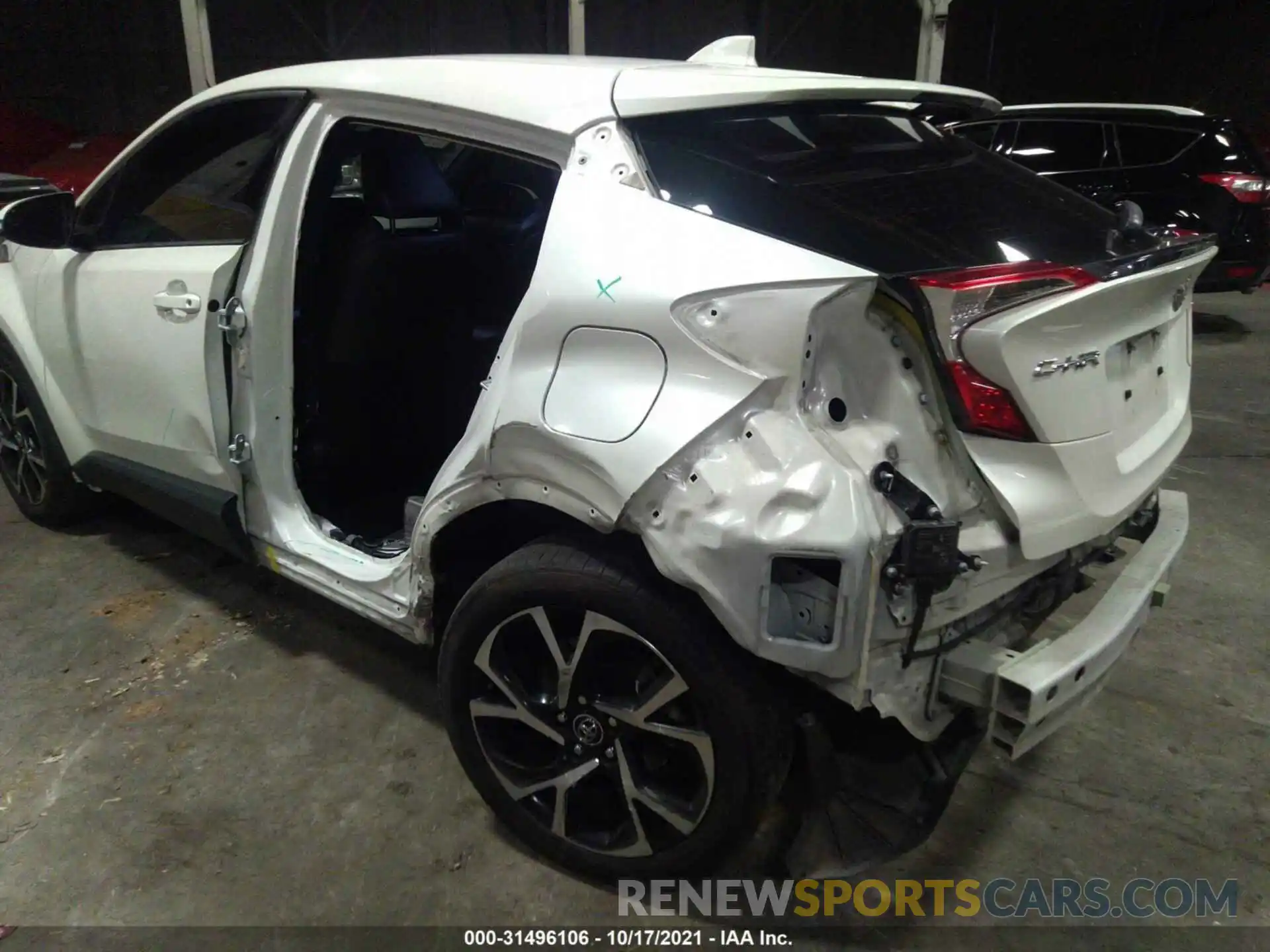 6 Photograph of a damaged car JTNKHMBX9K1048611 TOYOTA C-HR 2019