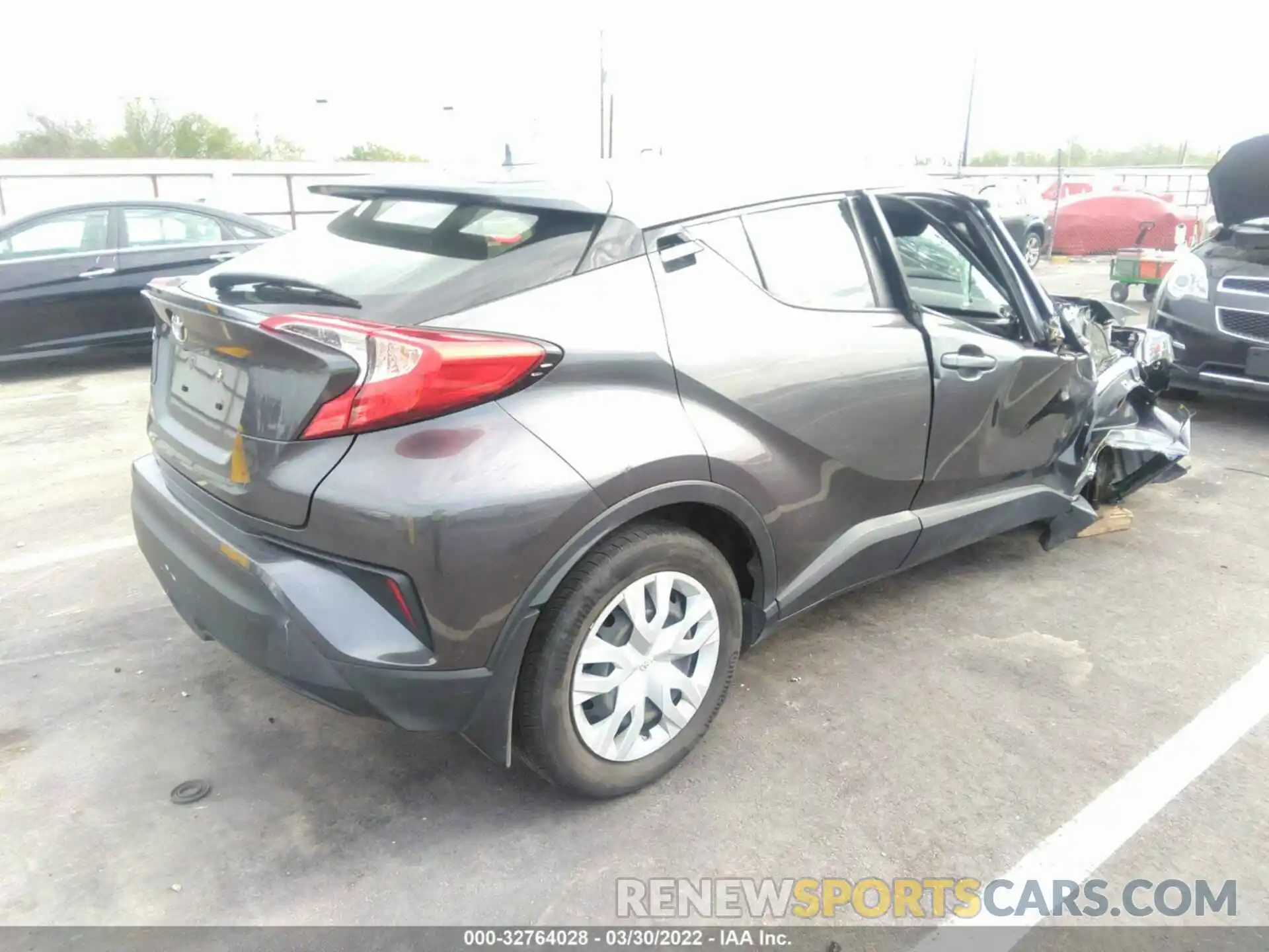 4 Photograph of a damaged car JTNKHMBX9K1049533 TOYOTA C-HR 2019