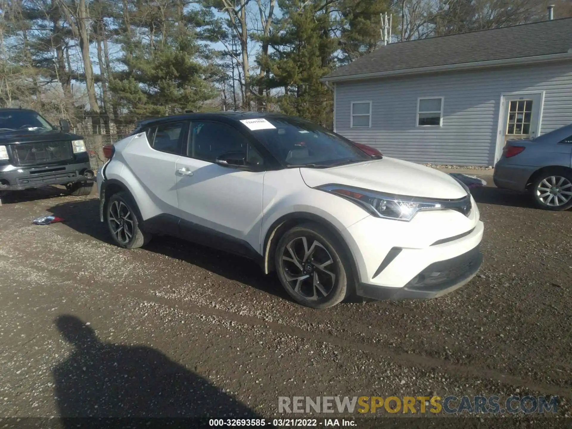 1 Photograph of a damaged car JTNKHMBX9K1051329 TOYOTA C-HR 2019