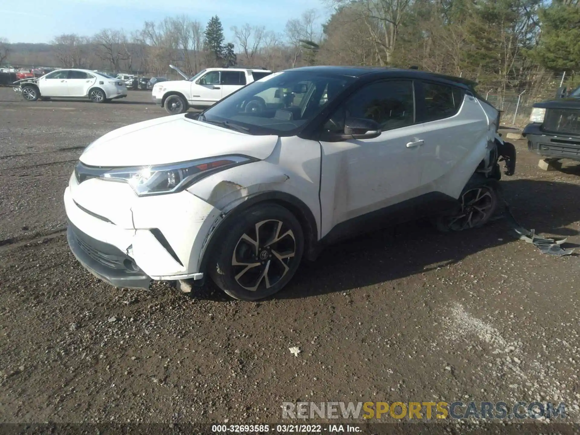 6 Photograph of a damaged car JTNKHMBX9K1051329 TOYOTA C-HR 2019