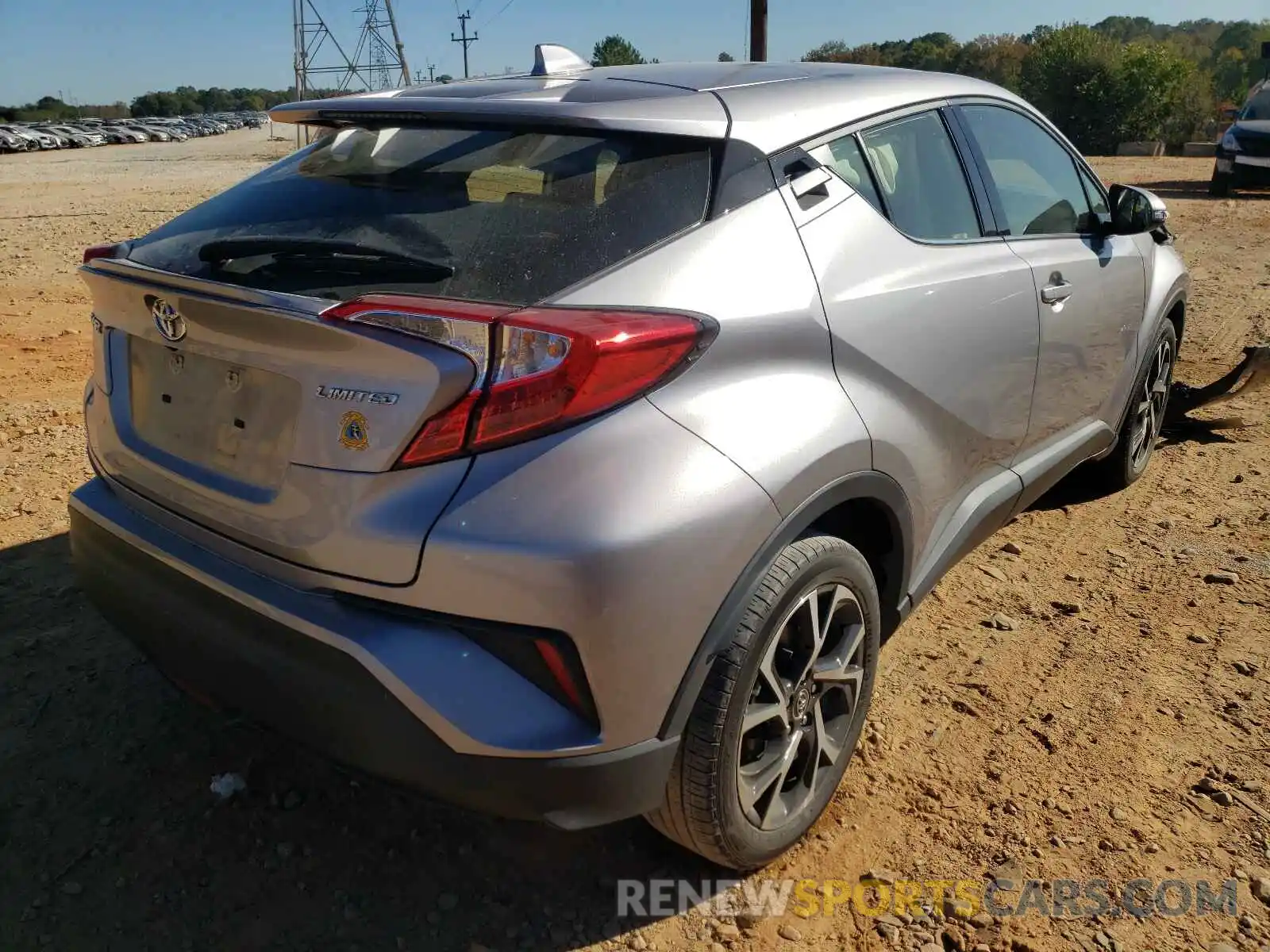 4 Photograph of a damaged car JTNKHMBX9K1052027 TOYOTA C-HR 2019