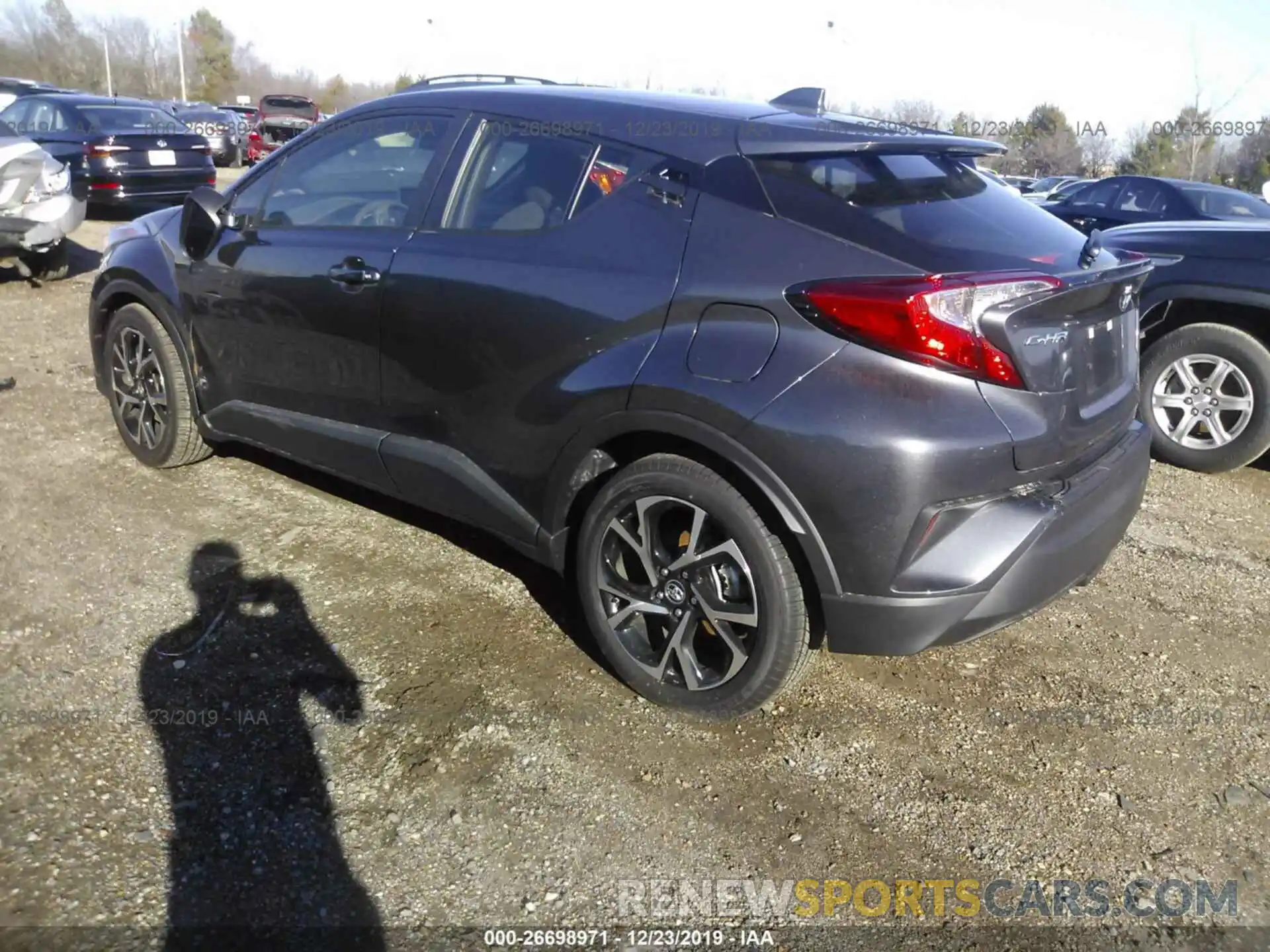 3 Photograph of a damaged car JTNKHMBX9K1052108 TOYOTA C-HR 2019