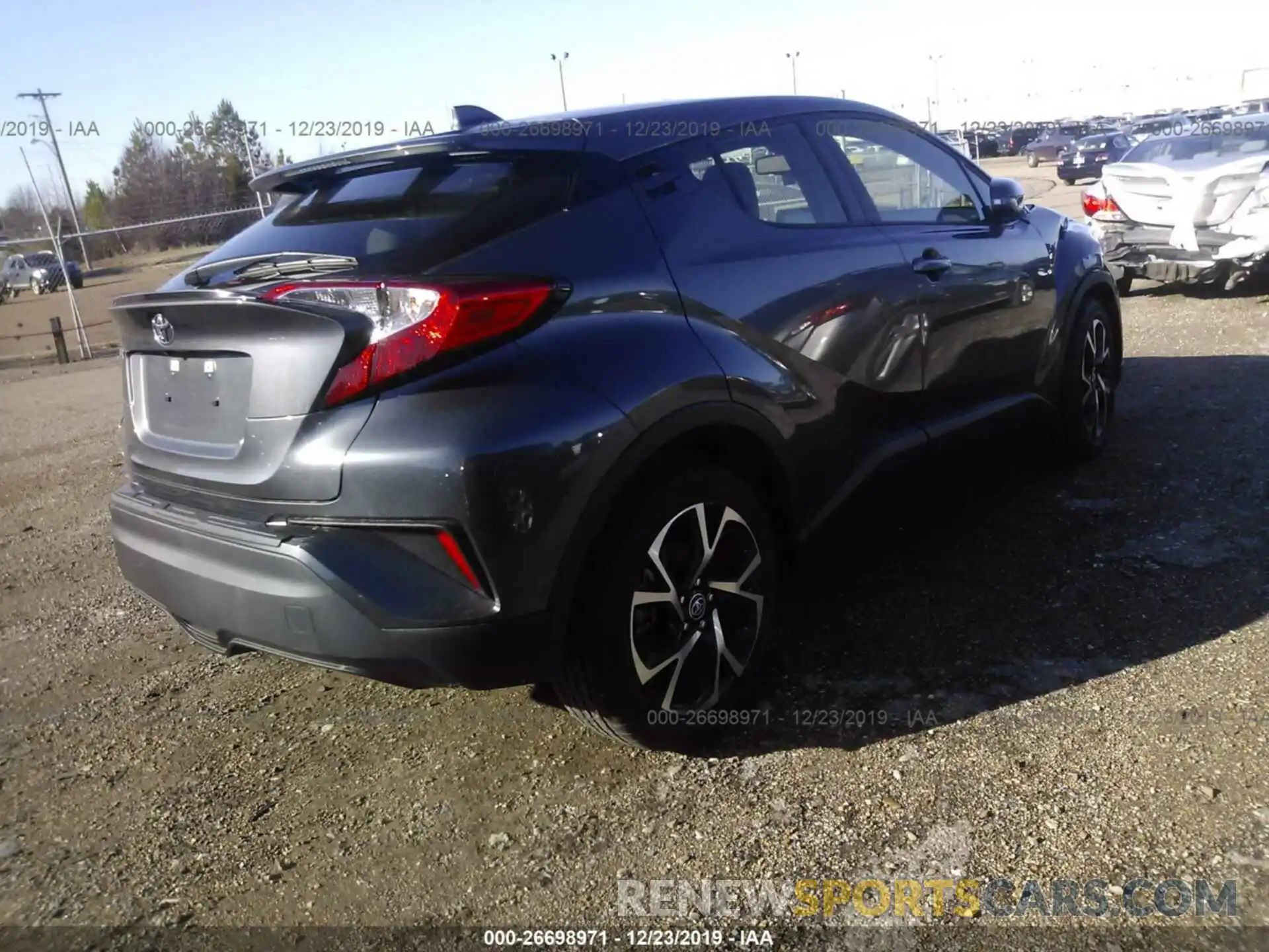 4 Photograph of a damaged car JTNKHMBX9K1052108 TOYOTA C-HR 2019