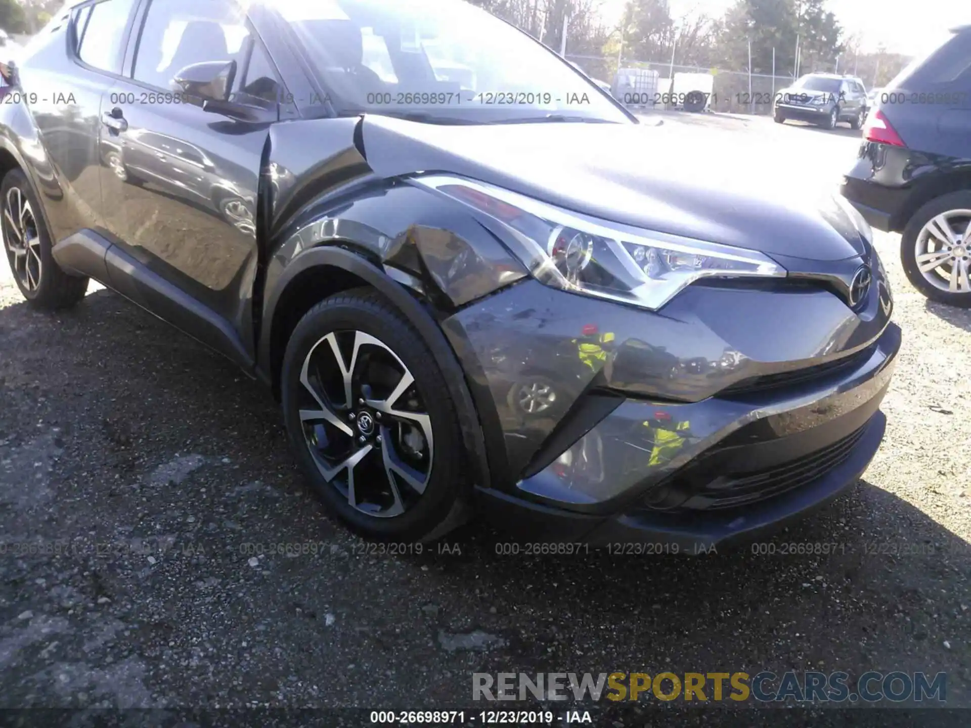 6 Photograph of a damaged car JTNKHMBX9K1052108 TOYOTA C-HR 2019