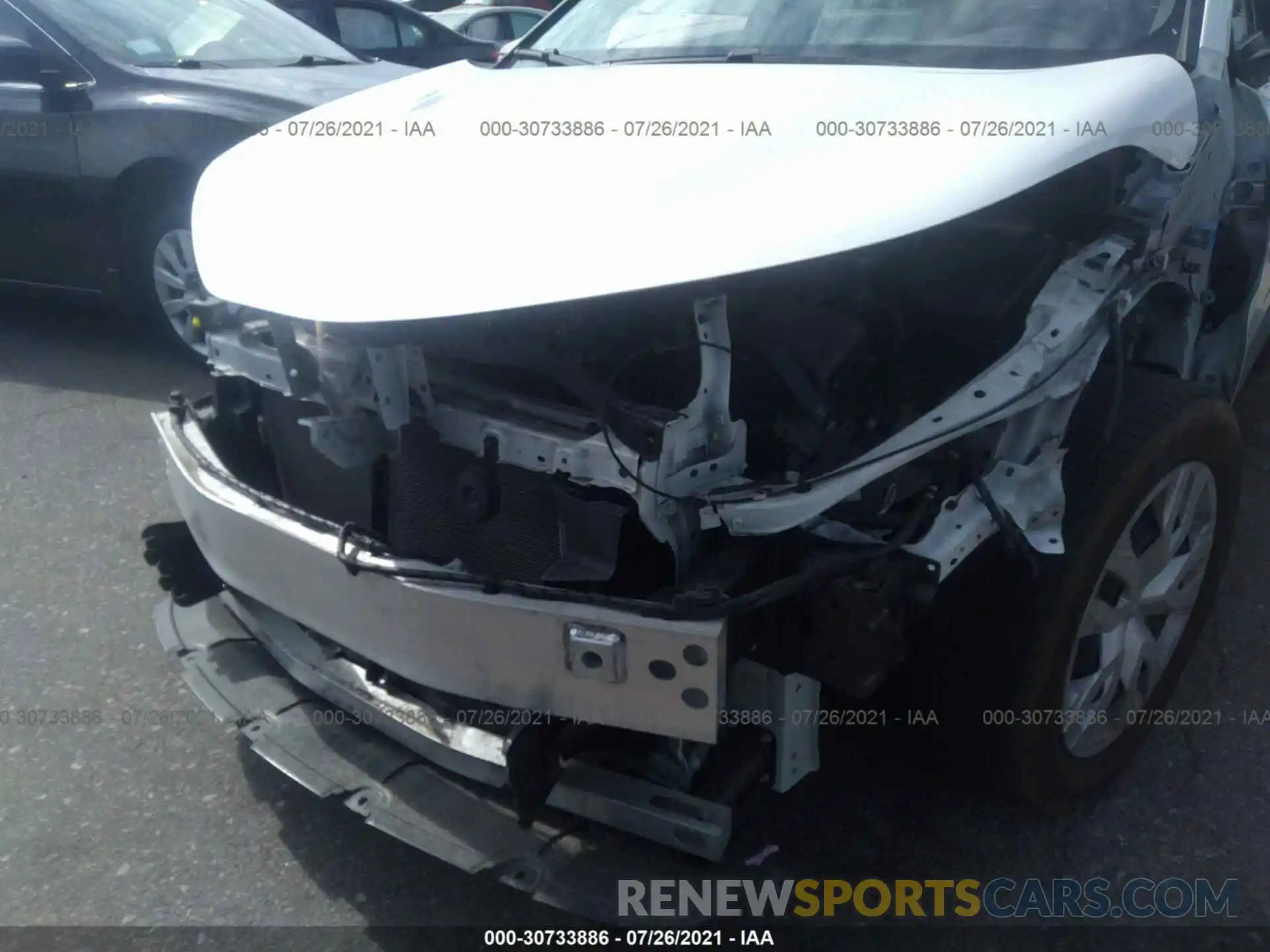 6 Photograph of a damaged car JTNKHMBX9K1052349 TOYOTA C-HR 2019