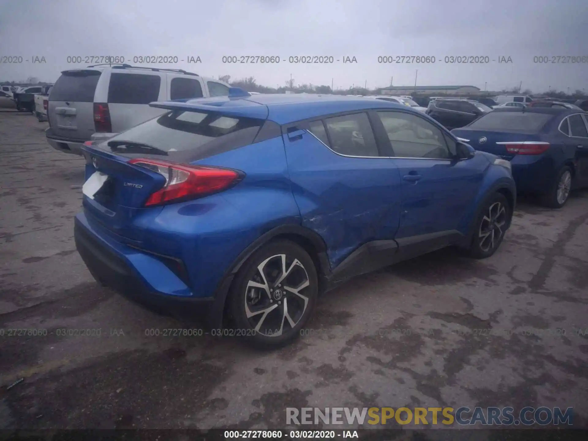 2 Photograph of a damaged car JTNKHMBX9K1054490 TOYOTA C-HR 2019