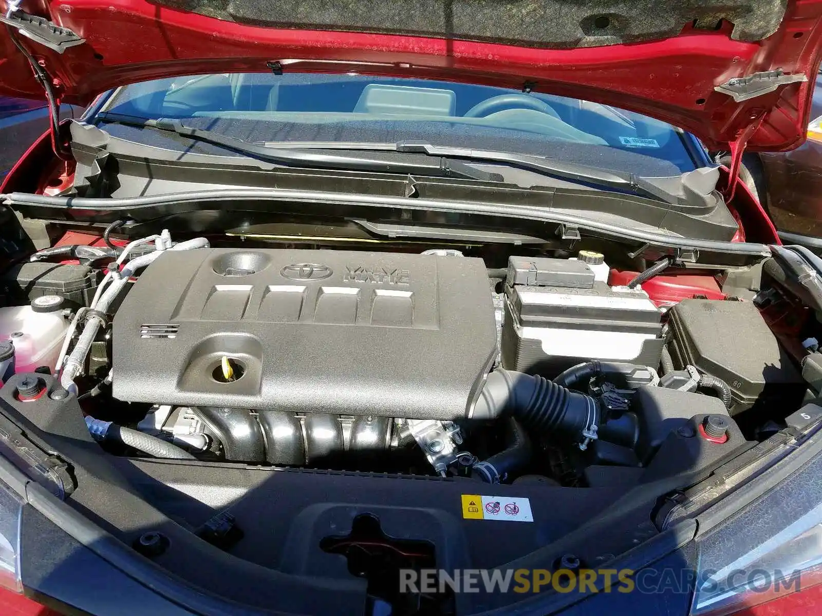 7 Photograph of a damaged car JTNKHMBX9K1057602 TOYOTA C-HR 2019