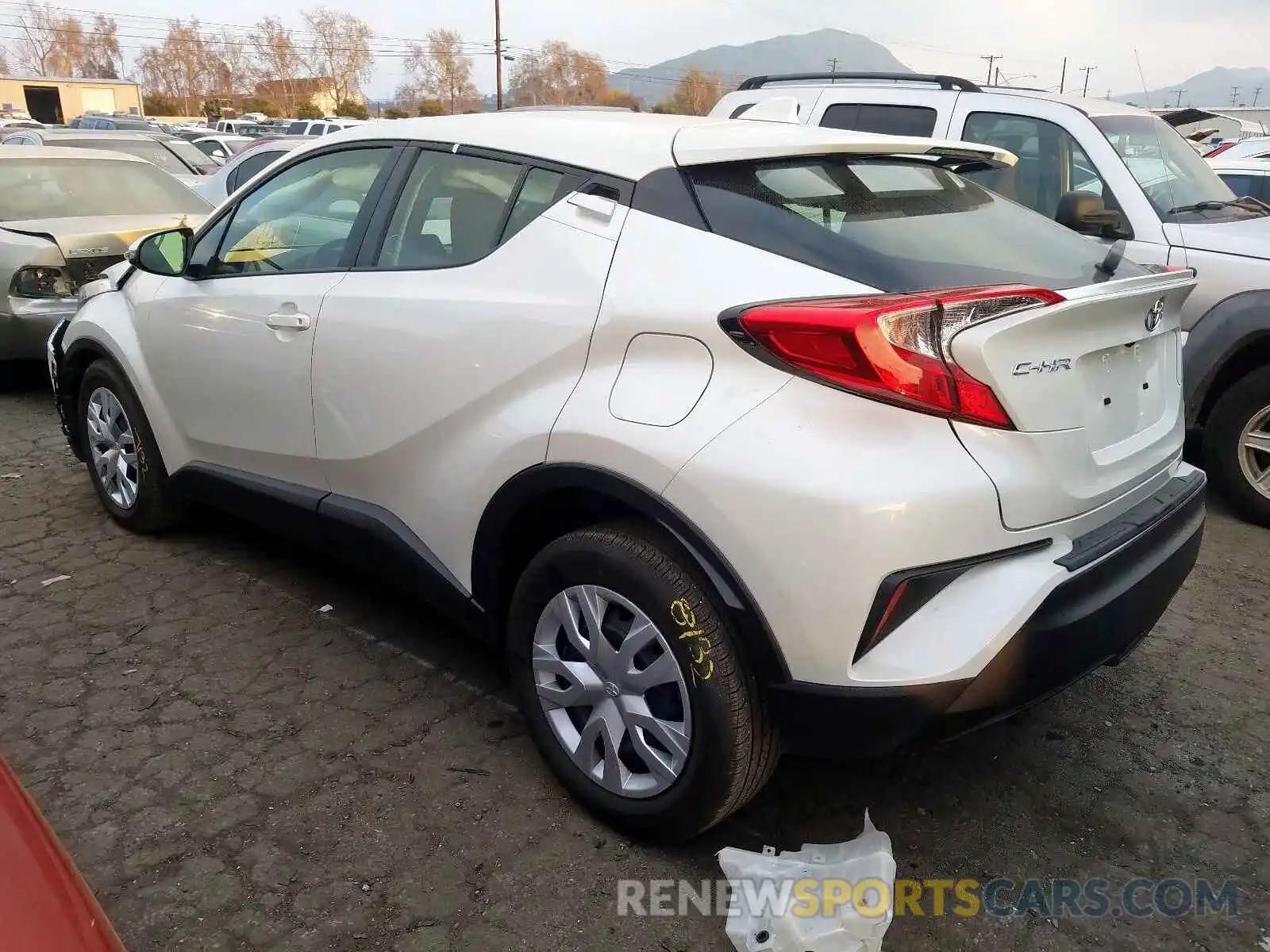 3 Photograph of a damaged car JTNKHMBX9K1059110 TOYOTA C-HR 2019