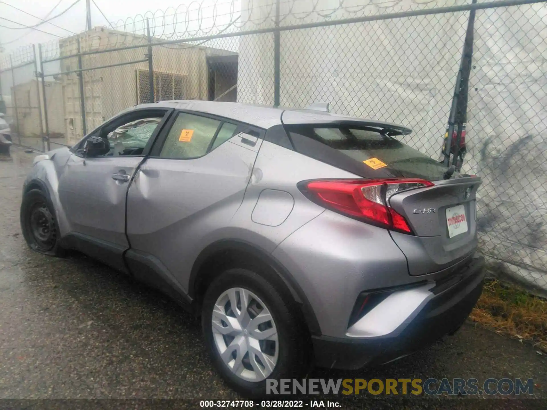 3 Photograph of a damaged car JTNKHMBX9K1059253 TOYOTA C-HR 2019