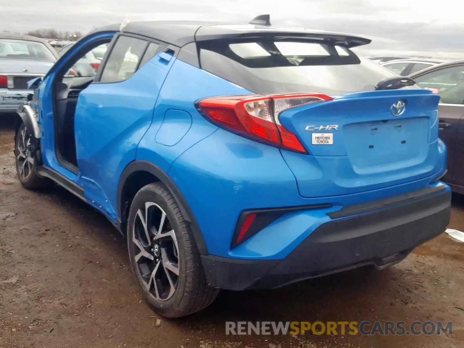 3 Photograph of a damaged car JTNKHMBX9K1060581 TOYOTA C-HR 2019