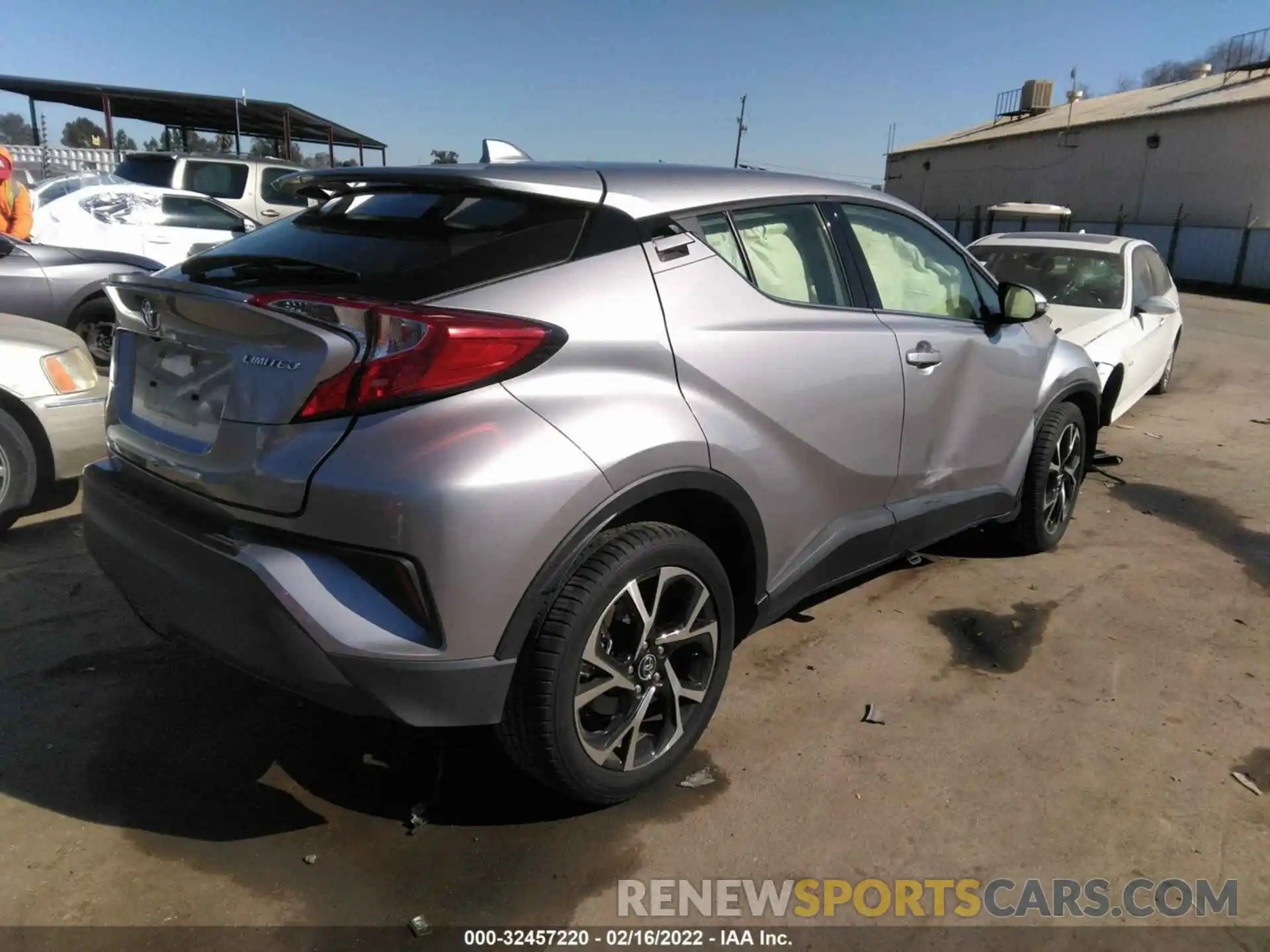 4 Photograph of a damaged car JTNKHMBXXK1012054 TOYOTA C-HR 2019