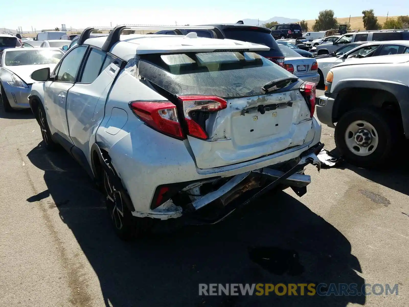 3 Photograph of a damaged car JTNKHMBXXK1012667 TOYOTA C-HR 2019