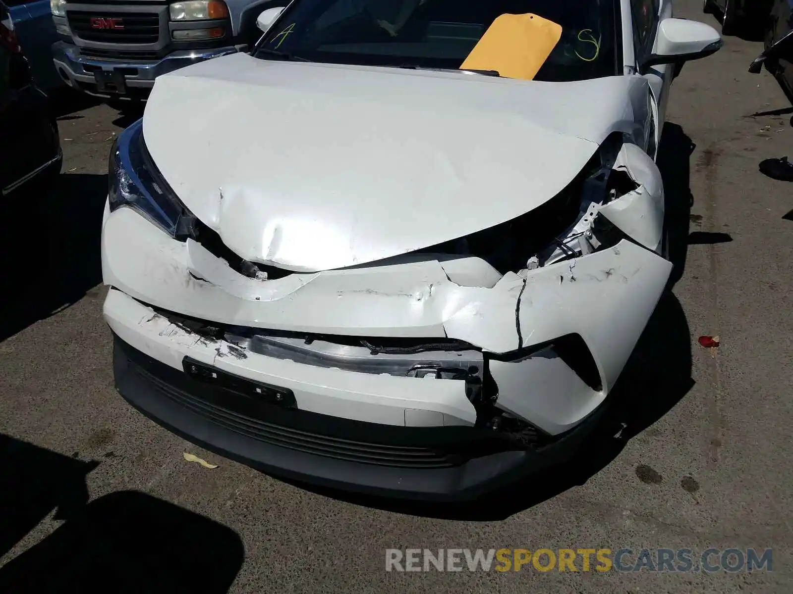 9 Photograph of a damaged car JTNKHMBXXK1012667 TOYOTA C-HR 2019