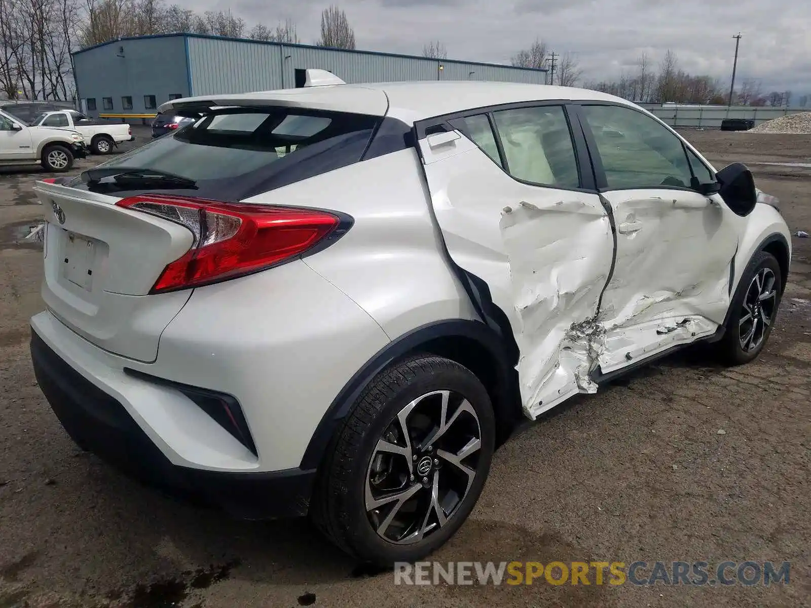 4 Photograph of a damaged car JTNKHMBXXK1013107 TOYOTA C-HR 2019