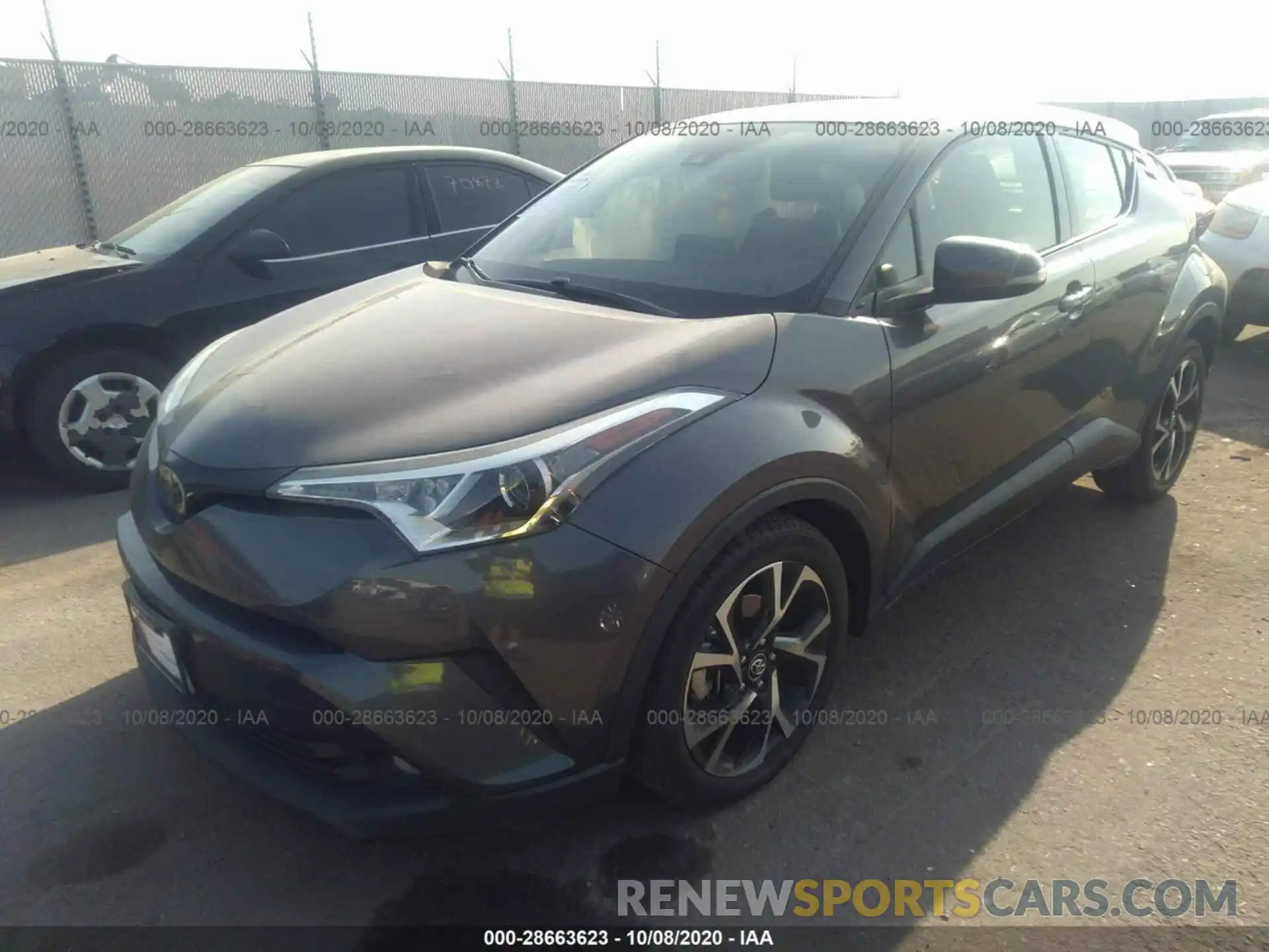 2 Фотография поврежденного автомобиля JTNKHMBXXK1013494 TOYOTA C-HR 2019