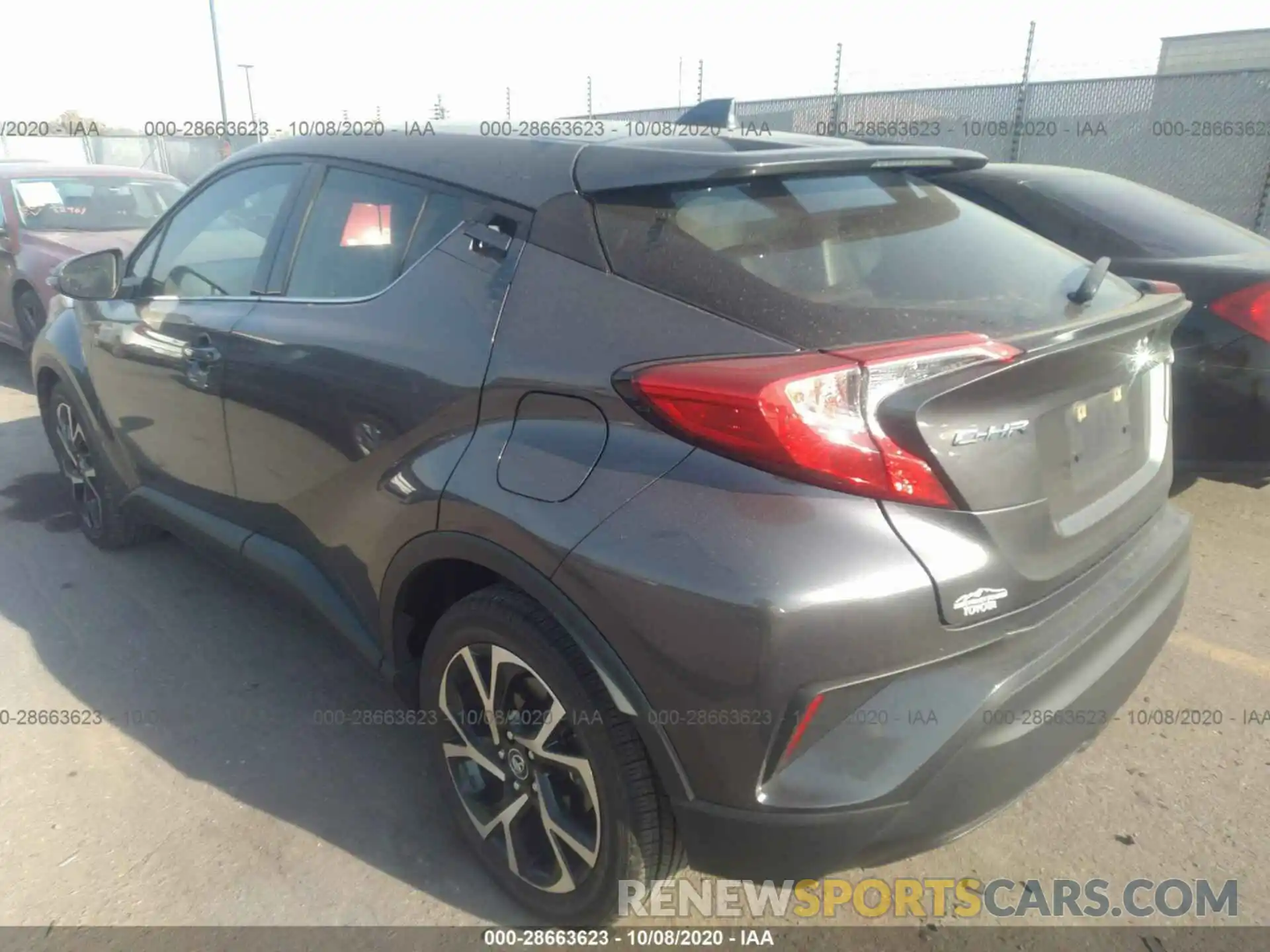 3 Photograph of a damaged car JTNKHMBXXK1013494 TOYOTA C-HR 2019