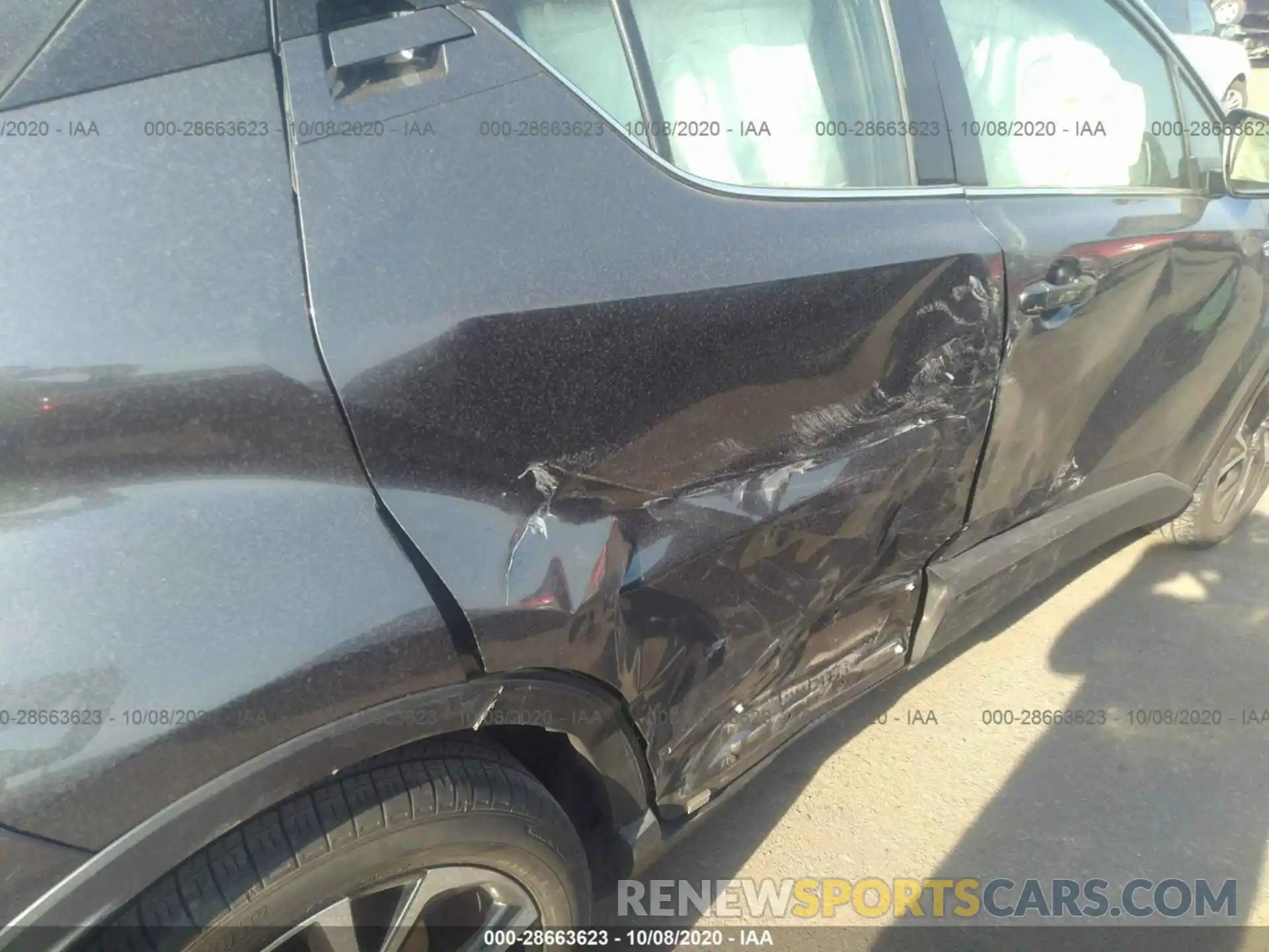 6 Photograph of a damaged car JTNKHMBXXK1013494 TOYOTA C-HR 2019