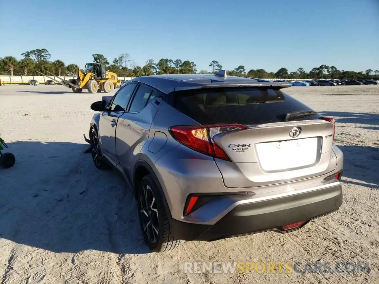 3 Photograph of a damaged car JTNKHMBXXK1015472 TOYOTA C-HR 2019