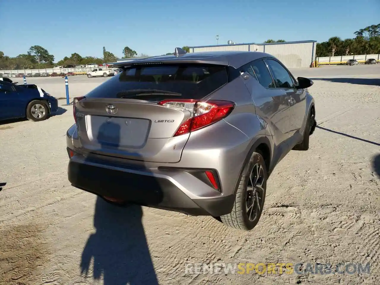 4 Photograph of a damaged car JTNKHMBXXK1015472 TOYOTA C-HR 2019