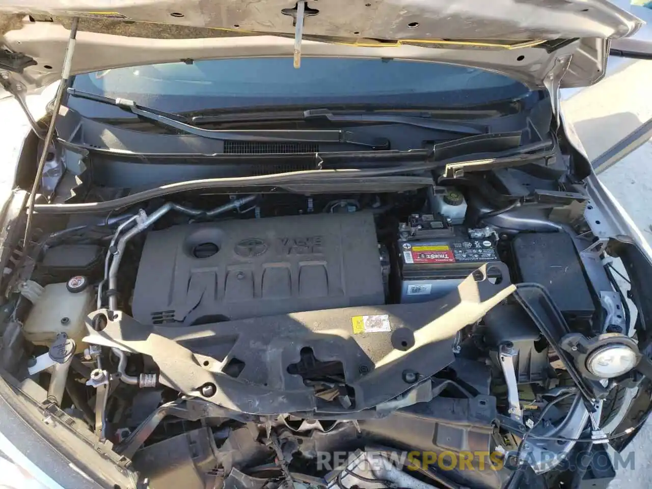 7 Photograph of a damaged car JTNKHMBXXK1015472 TOYOTA C-HR 2019