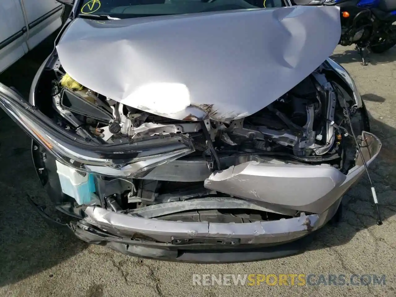 9 Photograph of a damaged car JTNKHMBXXK1016234 TOYOTA C-HR 2019