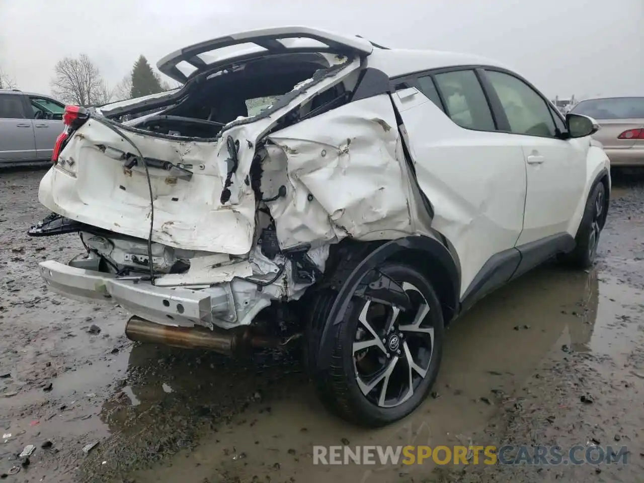 4 Photograph of a damaged car JTNKHMBXXK1017593 TOYOTA C-HR 2019