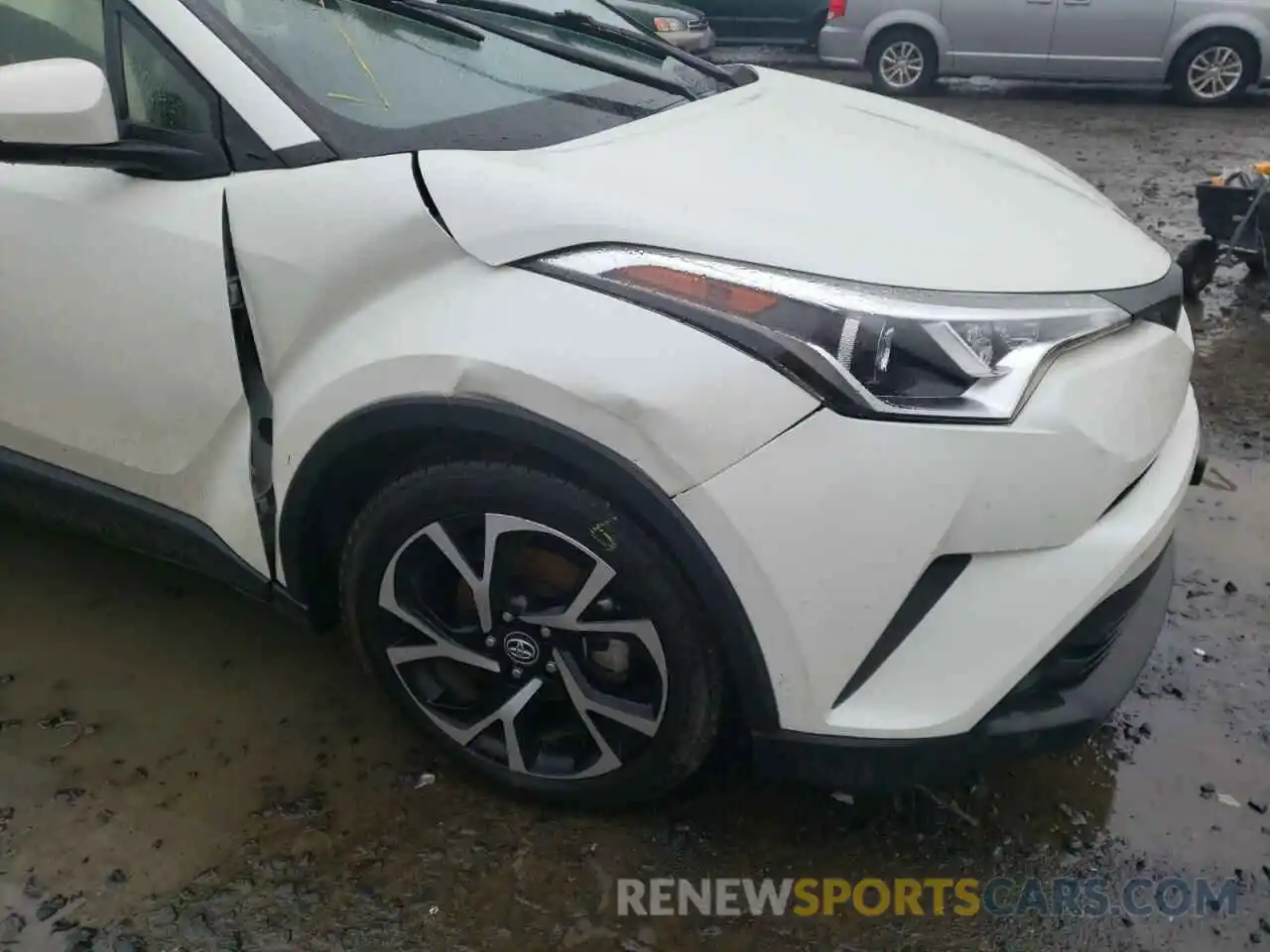 9 Photograph of a damaged car JTNKHMBXXK1017593 TOYOTA C-HR 2019