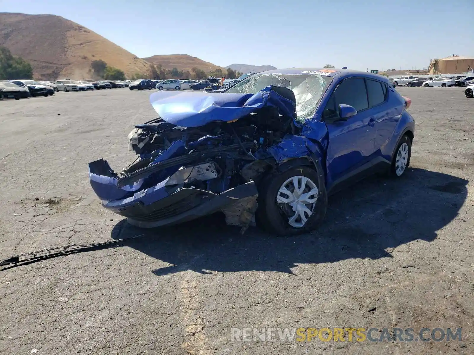 2 Photograph of a damaged car JTNKHMBXXK1018632 TOYOTA C-HR 2019