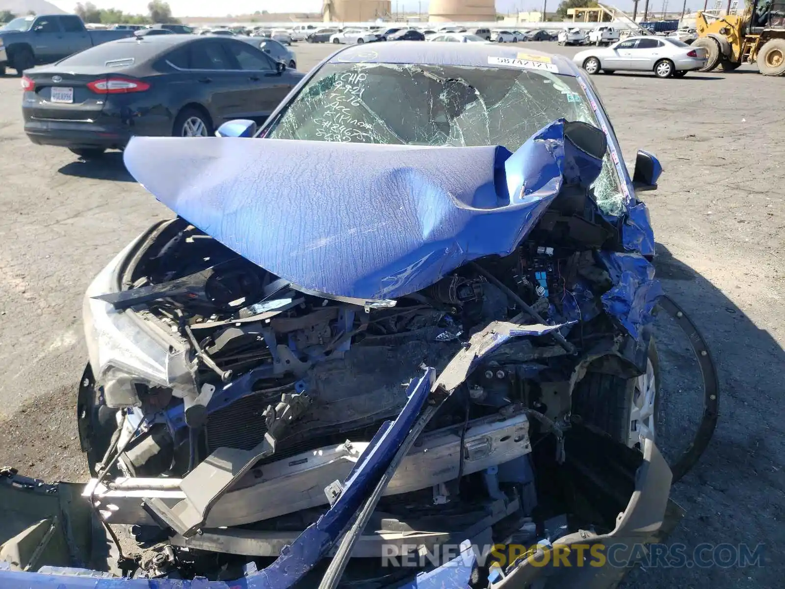 7 Photograph of a damaged car JTNKHMBXXK1018632 TOYOTA C-HR 2019