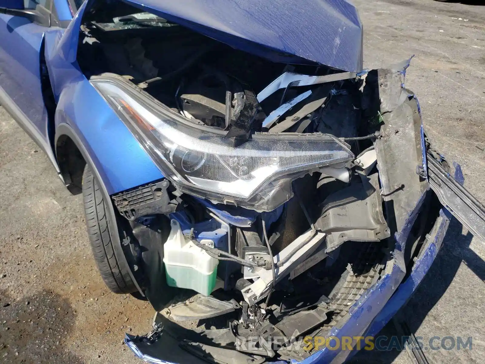 9 Фотография поврежденного автомобиля JTNKHMBXXK1018632 TOYOTA C-HR 2019