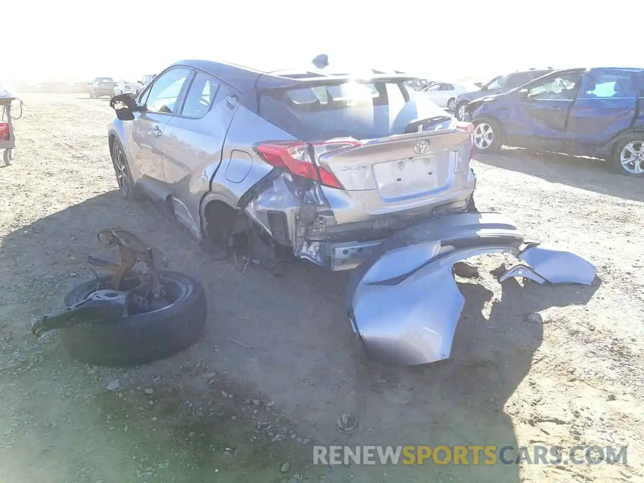 9 Photograph of a damaged car JTNKHMBXXK1020039 TOYOTA C-HR 2019