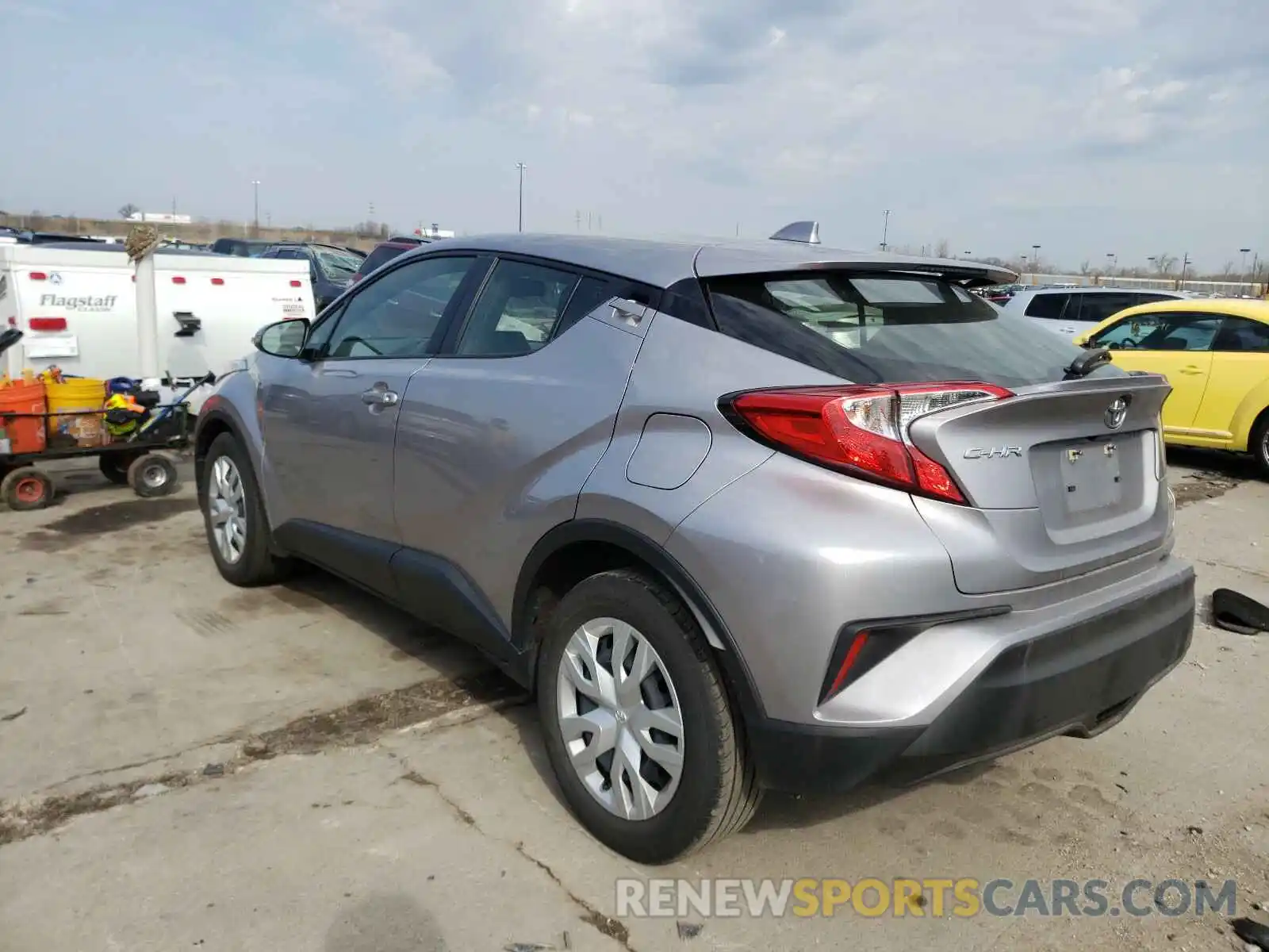 3 Photograph of a damaged car JTNKHMBXXK1020235 TOYOTA C-HR 2019