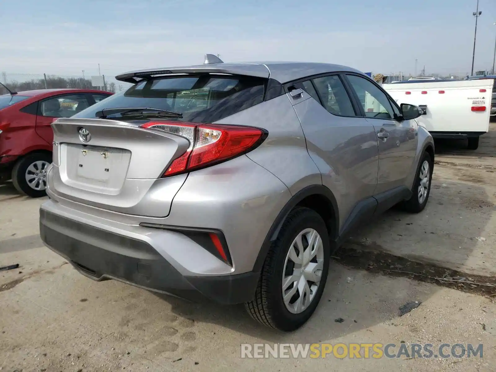 4 Photograph of a damaged car JTNKHMBXXK1020235 TOYOTA C-HR 2019