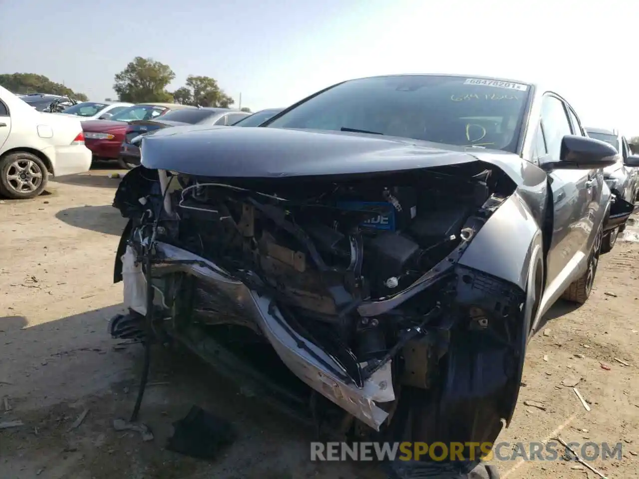 9 Photograph of a damaged car JTNKHMBXXK1021207 TOYOTA C-HR 2019