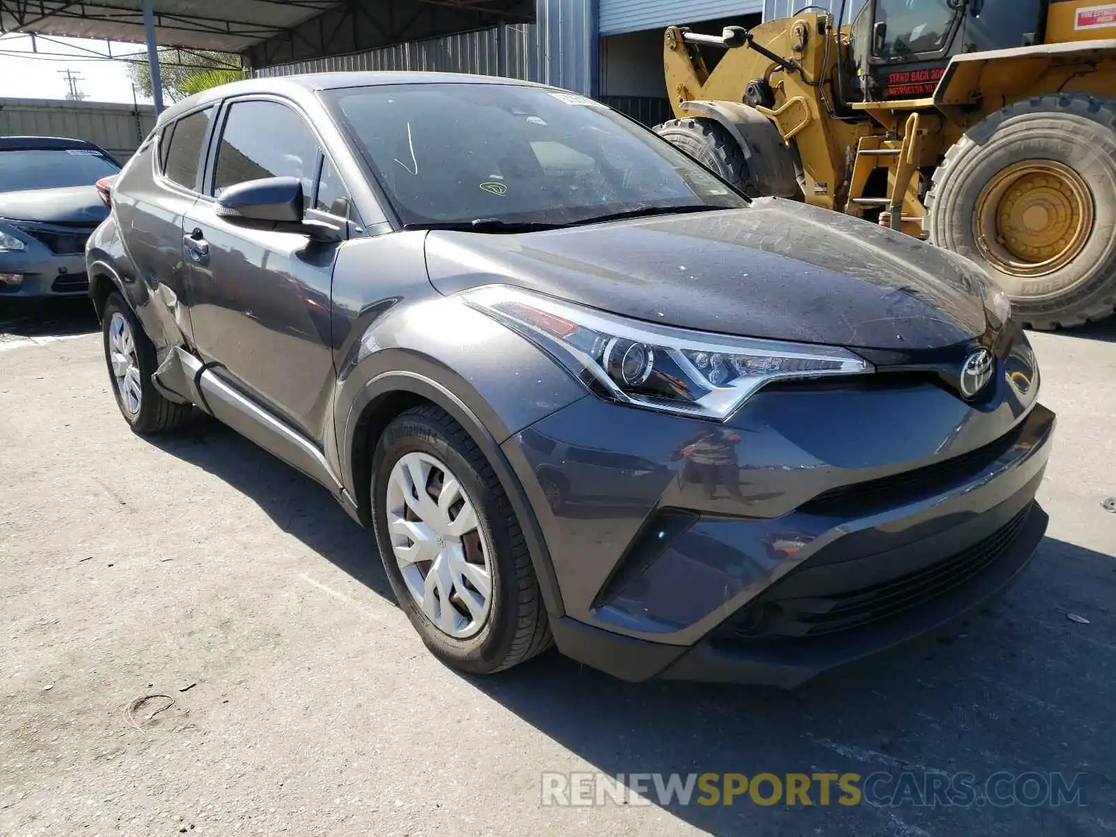 1 Photograph of a damaged car JTNKHMBXXK1022163 TOYOTA C-HR 2019