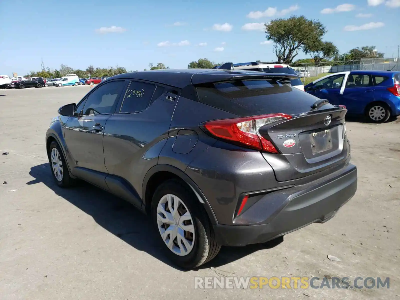 3 Photograph of a damaged car JTNKHMBXXK1022163 TOYOTA C-HR 2019