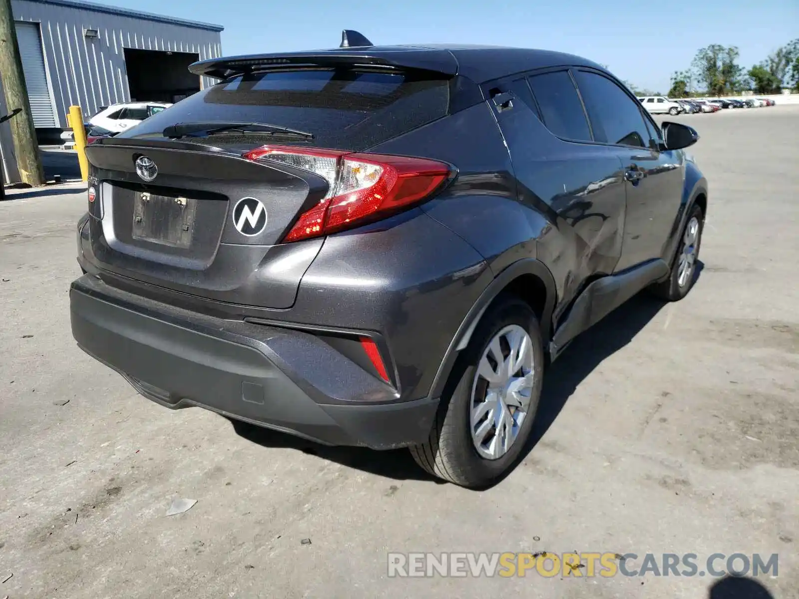 4 Photograph of a damaged car JTNKHMBXXK1022163 TOYOTA C-HR 2019