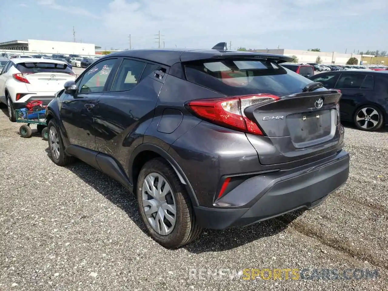 3 Photograph of a damaged car JTNKHMBXXK1022437 TOYOTA C-HR 2019