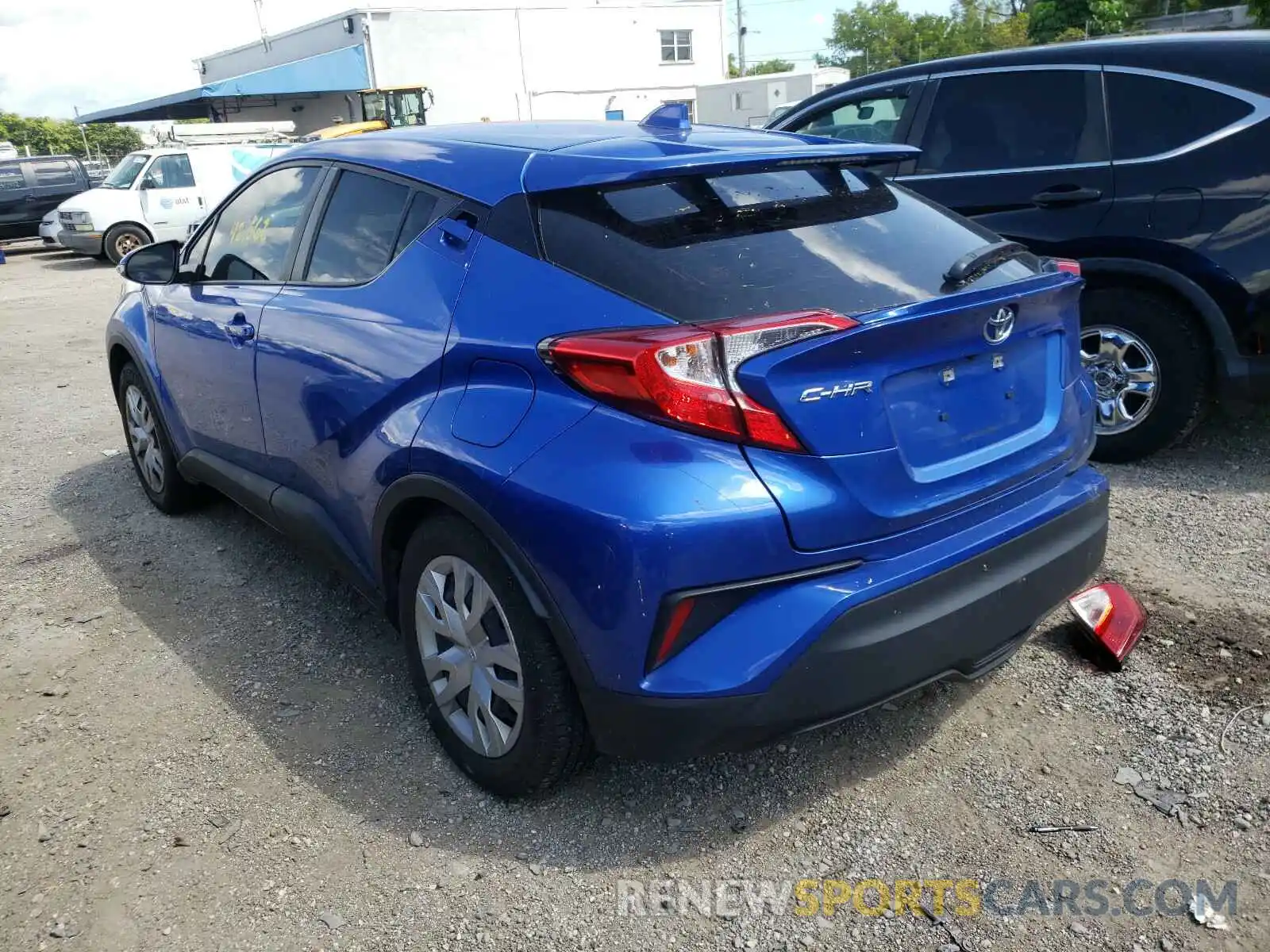 3 Photograph of a damaged car JTNKHMBXXK1022602 TOYOTA C-HR 2019