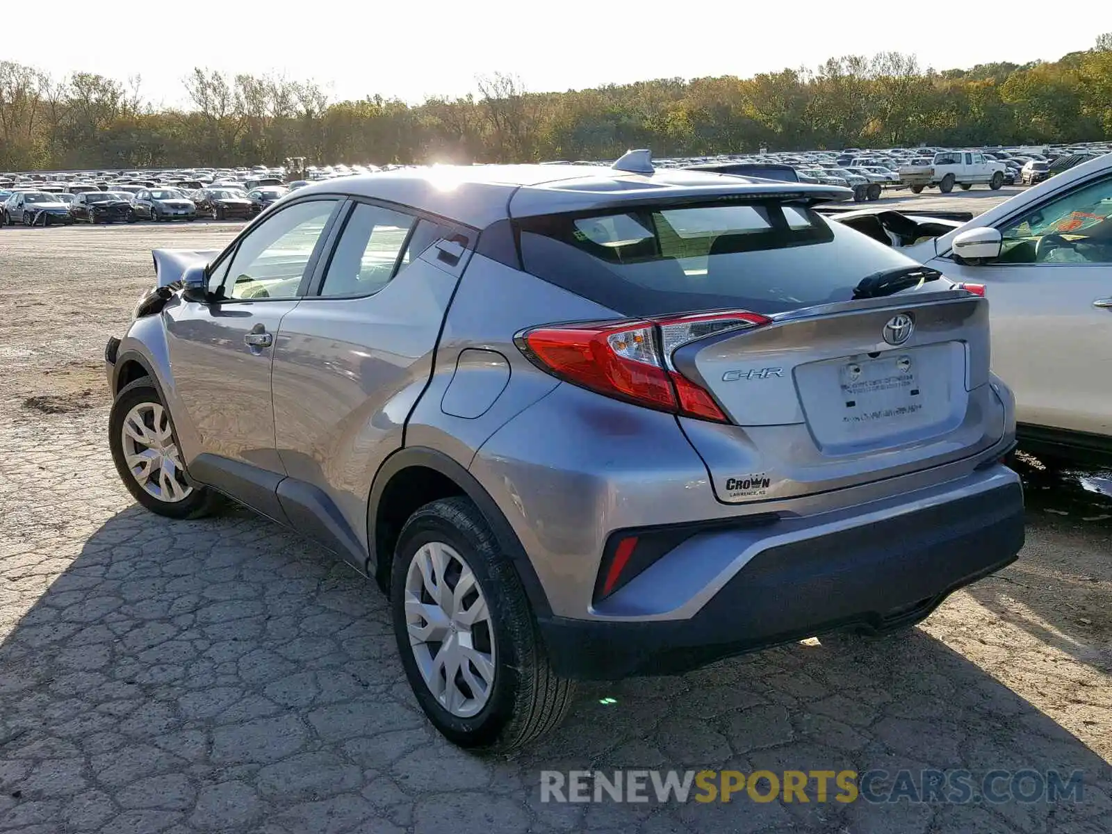 3 Photograph of a damaged car JTNKHMBXXK1022678 TOYOTA C-HR 2019