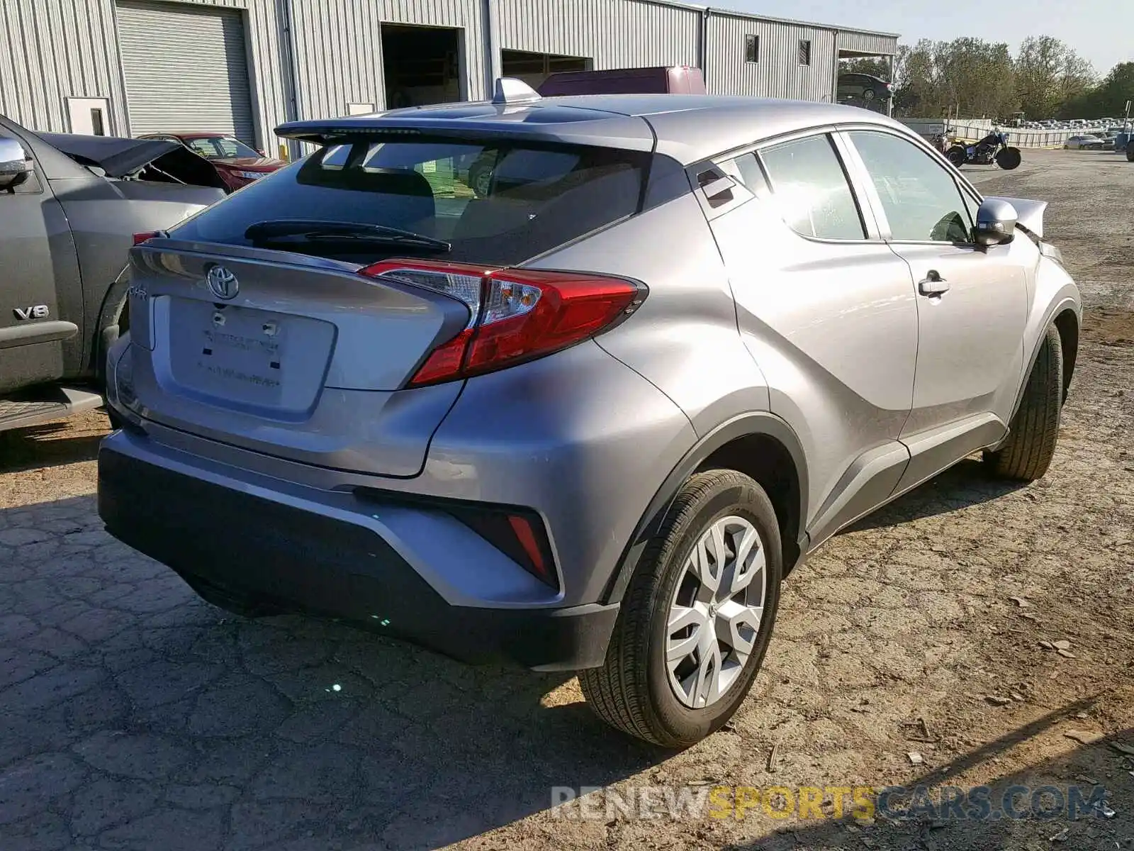 4 Photograph of a damaged car JTNKHMBXXK1022678 TOYOTA C-HR 2019