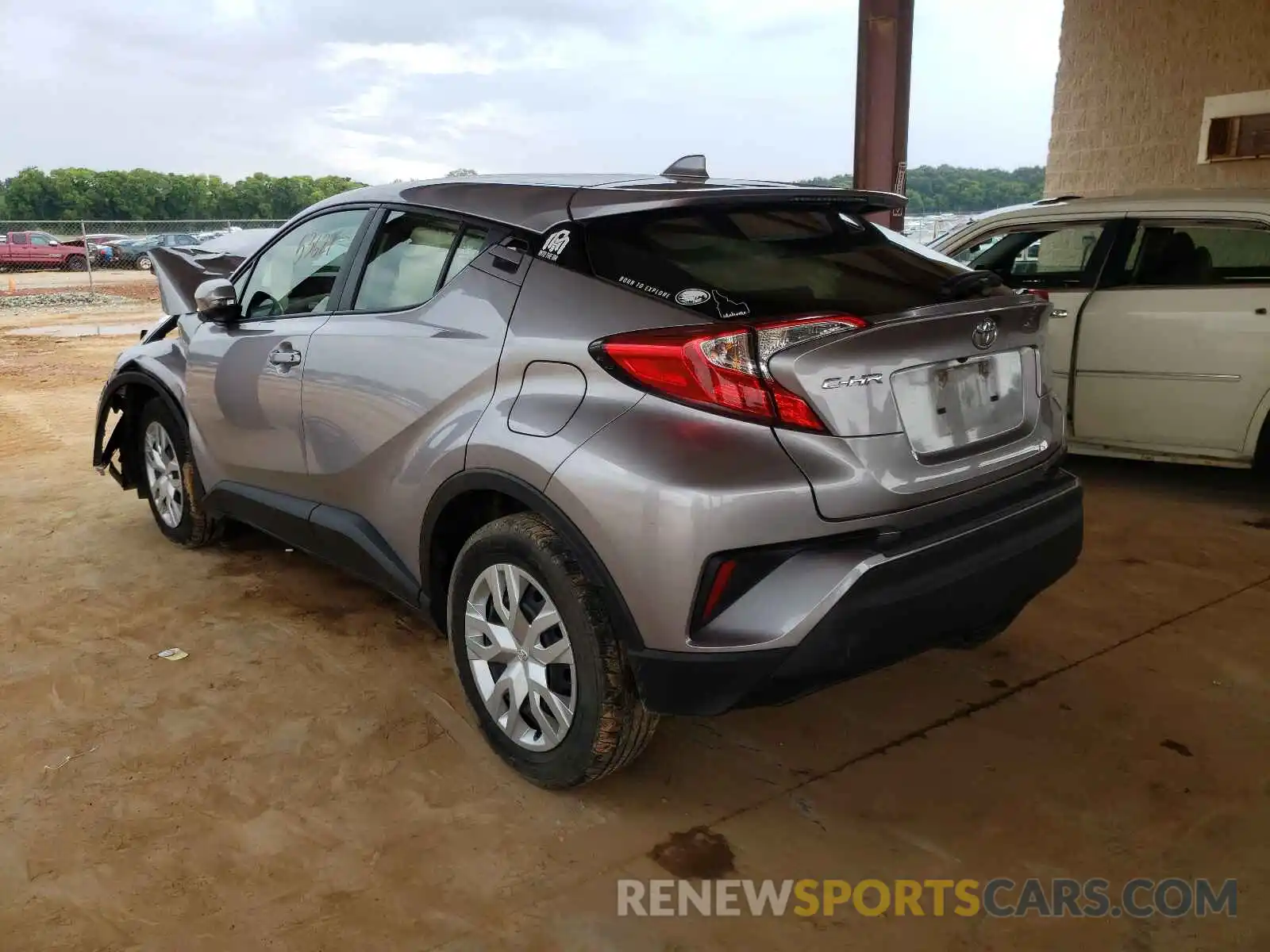 3 Photograph of a damaged car JTNKHMBXXK1023118 TOYOTA C-HR 2019